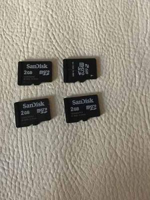 Memorias Micro Sd 2gb Nuevas Y Sueltas