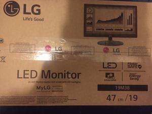 Vendo monitor Lg 19' en caja sellado