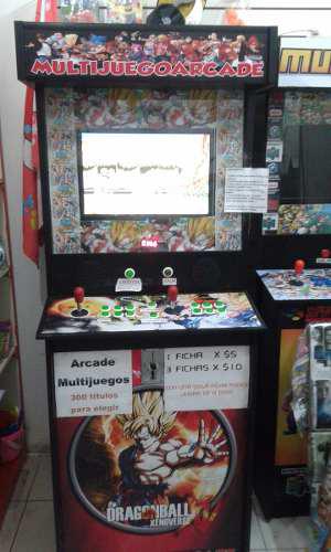 Arcade Multijuegos Comercial. Led 20´¨.timer. Fichero