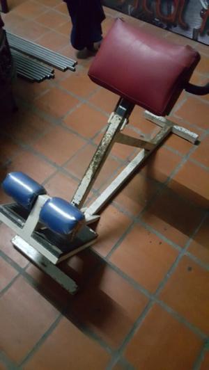 Banco regulable para lumbares gimnasio