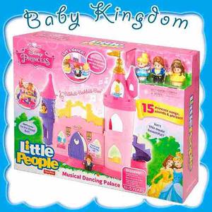 Castillo De Princesas Disney Fisher Price Musical 2 Pisos