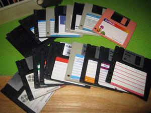 Lote De 60 Diskettes Disquettes 3.5 Usados