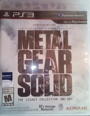 METAL GEAR SOLID:THE LEGACY COLLECTION