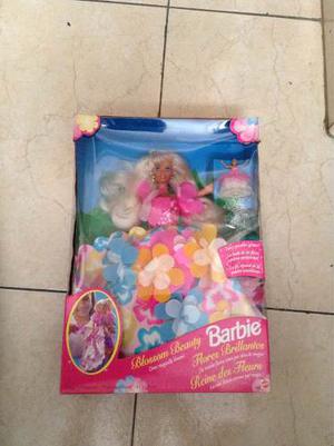 Muñeca Barbie Flores Brillantes Nueva En Su Caja!