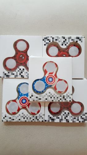 Ofera Spinners Spiderman Y Capitan América.unicos X 100