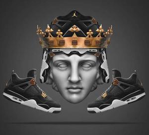 Oferta!!! Zapatillas Nike Jordan Retro 4 Royalty