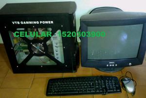 Pc completa amd - monitor crt 17 - win xp