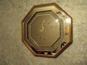 RELOJ DE PARED OCTOGONAL - VINTAGE