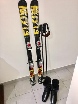 Ski nieve marca elam equipo completo