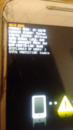 Smartphone S4 Galaxy GT-I brickeado
