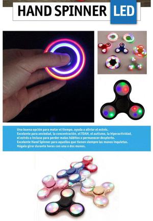 Spinners Leds Luz