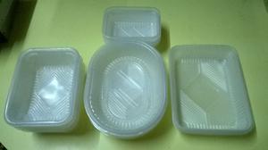 200 Bandejas de Plastico Descartables Microondas Freezer