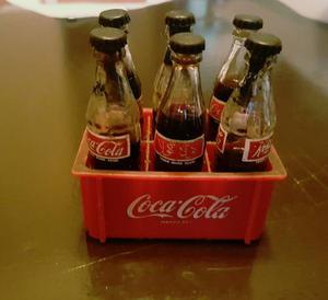 Coca Cola Miniaturas Y Cajón