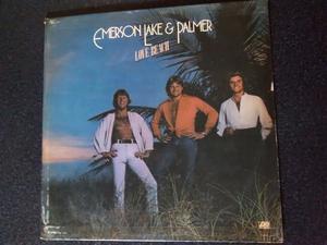 Disco De Vinilo De Emerson Lake Y Palmer Love Beach