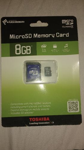 Memoria Microsd 8 Gb Toshiba