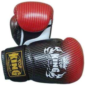 Top King Guantes Y Tibiales Talle L 14oz Superstar Air Red