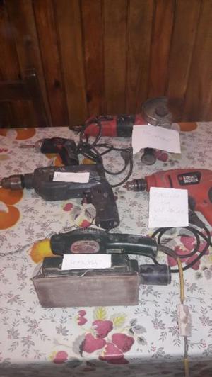 VENDO LOTE DE HERRAMIENTAS ELECTRICAS USADAS,FUNCIONANDO Y A