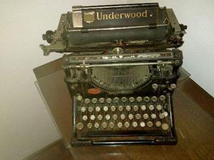 maquina escribir underwood