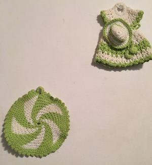 Adornos tejidos a crochet