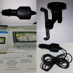 Cargador GPS Garmin+Soporte+Manual