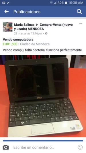 Vendo netbook buen funcinamiento