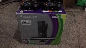 Xbox g Con Kinect, Dos Controles Y 8 Juegos Usada