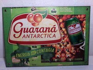 Cartel decorativo estilo publicidad bebida Guaraná