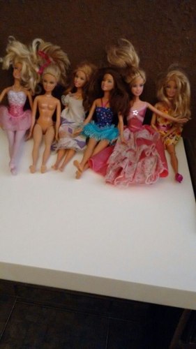 Lote De 6 Barbie Originales