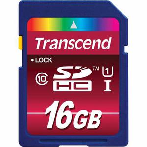Transcend Ultimate Sdhc Uhs-i U1 16gb Speed Flash 90mb/s
