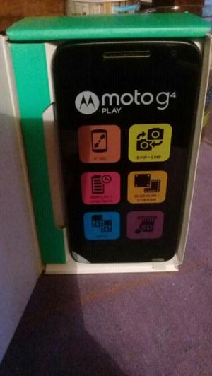 VENDO MOTO G4 PLAY NUEVO!