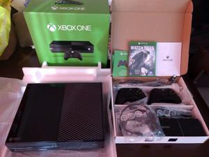 Xbox One + 2 joysticks + Watch Dogs + Auriculares con