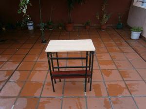 mesa libro plegable 61 x 35 x 77 alto