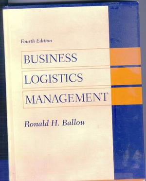 Ballou- Logística- Business Logistics