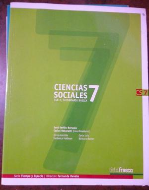 Ciencias Sociales 7 Tinta Fresca Serie Tiempo Y Espacio