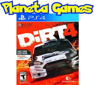 Dirt 4 Day One Edition Playstation Ps4 Fisicos Caja Cerrada