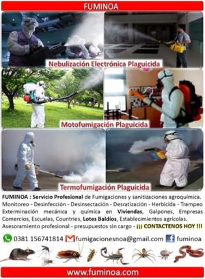 Fumigaciones Ecológicas (Control Total)