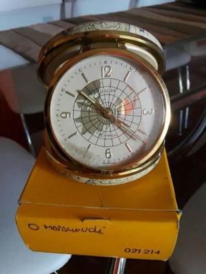 Reloj Despertador A Cuerda Decada Del 70 Europa De Viaje