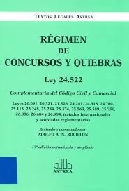 Régimen De Concursos Y Quiebras Rouillon + Guia  !