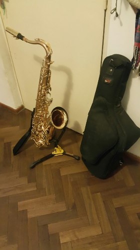 Saxo Tenor Jupiter C/bolso, Stand Y Microfono Impecable