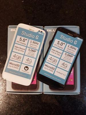 Blu studio G nuevos,oferta!