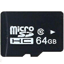 Micro sd 64 gigas