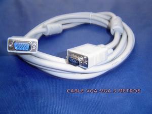 Cable VGA-VGA 3 metros.