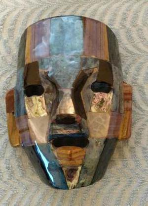 Máscara De Piedras Preciosas Lapislázuli