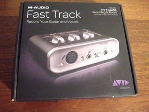 Placa de sonido M-Audio Fast Track MK2