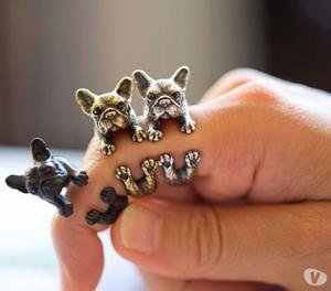 Anillo de BULLDOG FRANCES - BEAGLE - DACHSHUND (SALCHICHA)