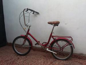 Bicicleta Plegable Vintage Reciclada