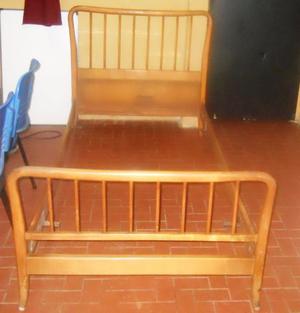 CAMA MADERA GUATAMBU-1 PLAZA-