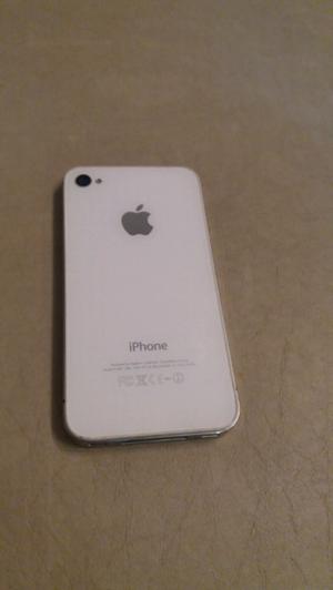 Iphone 4 s impecable blanco.