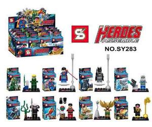 Legos Simil Spider Heroes Harley Joker Deadpool Unicos !!