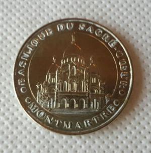 moneda medallón jubileo  sacre coeur